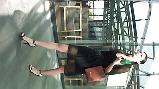 pigtails کے ساتھ دلک ...
